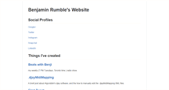 Desktop Screenshot of irumble.com